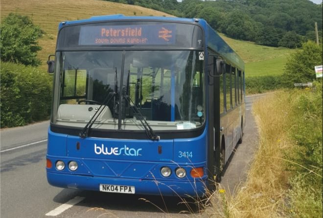 Blue Star South Downs Rambler Bus