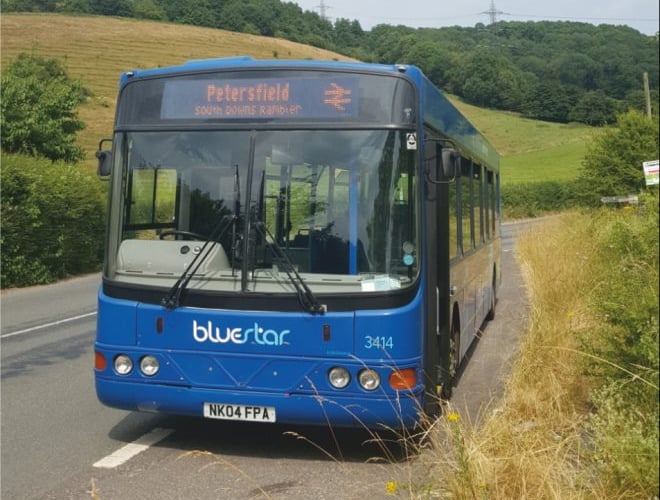 Blue Star South Downs Rambler Bus