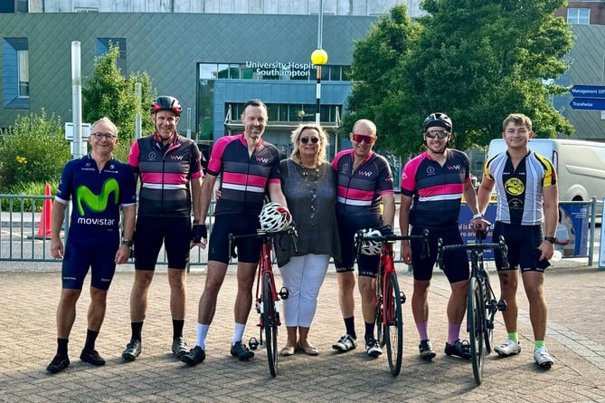 Southampton University Hospital Cancer Cyclists