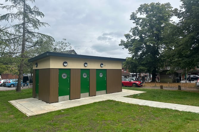 The toilets at Lion Green