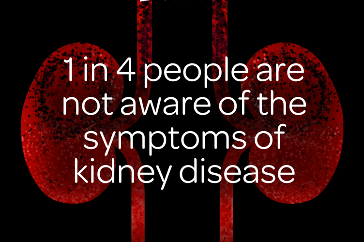 Kidney Care UK poster.