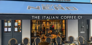 Customer returns to Farnham coffee shop to thank his Caffé Nero heroes