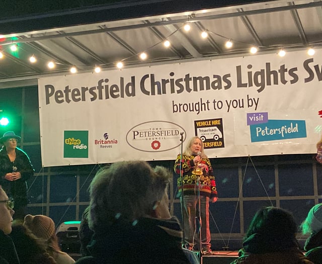 VIDEO: Petersfield illuminated in Christmas spirit at lights switch-on