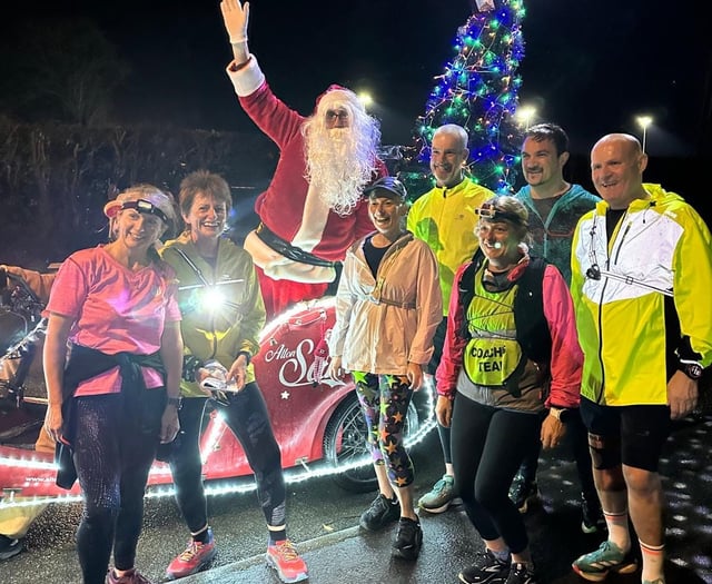 Santa doing the rounds with Alton Lions