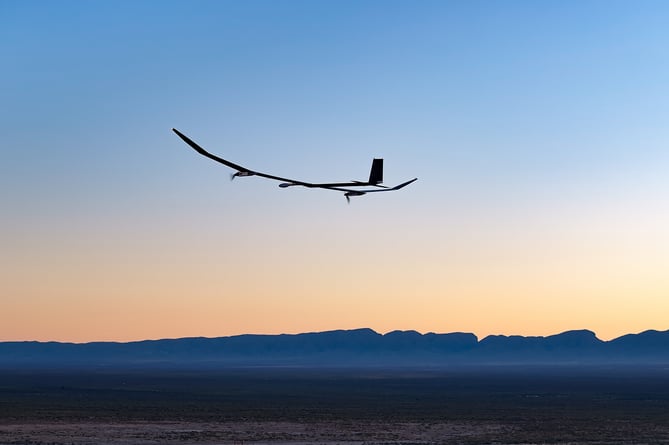 The PHASA-35 completed a  series of test flights at Spaceport America in New Mexico, USA.    A British-led team of engineers have flown a solar-powered aircraft for 24 hours in a move to replace spy satellites. The PHASA-35, which harnesses the stratosphere for earth observation and communications, completed a new series of test flights at Spaceport America in New Mexico. BAE Systems' High Altitude Pseudo Satellite (HAPS) Uncrewed Aerial System (UAS) completed it's day-long trip by climbing to more than 66,000 feet and cruising in the stratosphere. It was then able to successfully landn a serviceable condition, meaning it was ready to fly again just two days later.
