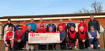 Festive walking football raised £850 for prostate cancer charity