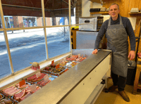 VIDEO: Anyone for zebra? Butcher Richard has familiar and exotic meat