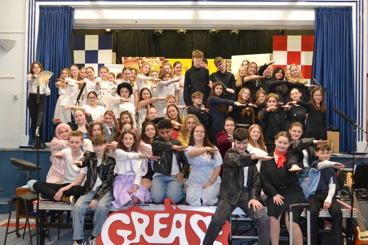 Grease, Amery Hill School, Alton, February 14th 2025. 