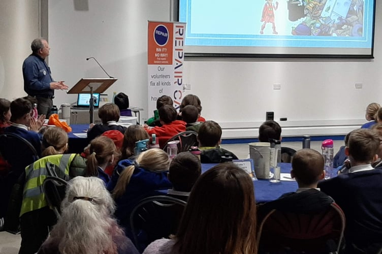 Roland Richardson waste presentation, Young ACAN Treasure Not Trash Conference, Alton College, January 31st 2025.