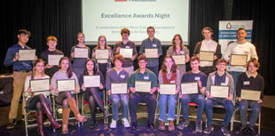 Celebration evening at Alton College as students receive scholarships