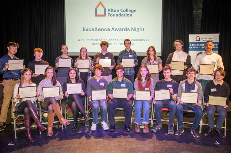 Alton College Foundation Excellence Awards Night, Alton College, March 6th 2025.